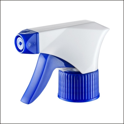 Personal Care Hand Trigger Spray benutzerdefiniertes blau-weißes Wasserspray mit PP-Material