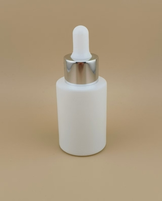 Neues Design Weiße, matte, runde Tropfflasche K-GBL30 für Essenz