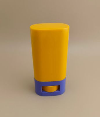 Gelb und Lila Glatter Lippenbalsam Verpackung 2304 für Lippenstifte