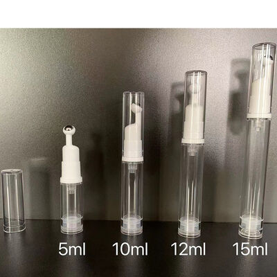 Hohe Qualität Luftlose Pumpenflasche Plastik PP Serum Luftlose Vakuum Kosmetikflasche für Augenserum