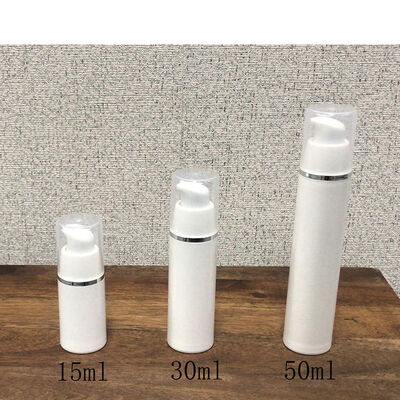 Leere Plastiklotion Luftlose Gesichtsserum Pumpe Flasche für Hautpflege Verpackung Luftlose 50 ml