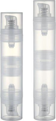 20 ml 30 ml transparente zweiseitige Cremelotionspumpe für Kosmetika