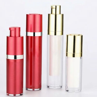 Plastik PP Leere Kosmetische Luftlose Pumpe Lotion Serum Flasche K25-1 10ml 15ml