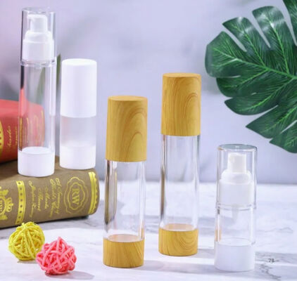 Kosmetische Kunststoff-Vakuum-Airless-Flasche für Hautpflege-Creme-Serum-Lotion