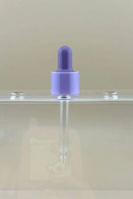 Individuell angefertigte 18/412-Etherische Ölflasche Glas Pipette Tropfdropper Plastik PP-Glatttropfdropper