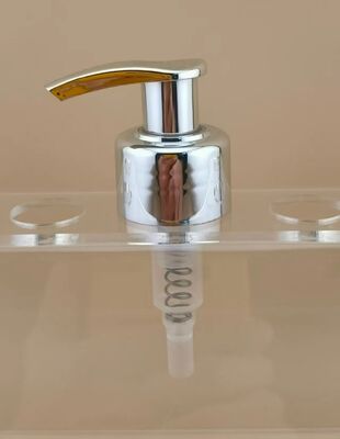 Neues Design Silberne Lotionspumpe für Shampoo