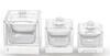 Quadratische Parfümglasflasche Kosmetik 50 ml Duftflasche