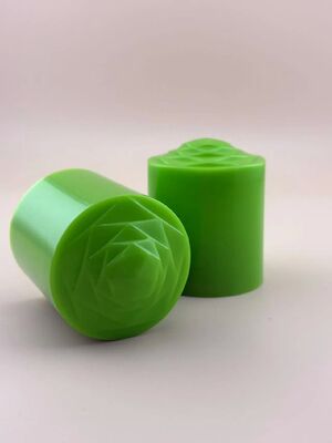 Luxuriöse, nicht verschüttete, 18 mm Schraubdoppelkappe aus Kunststoff