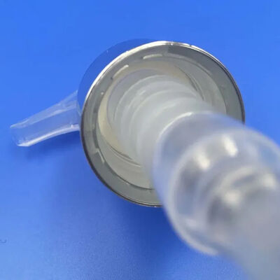 Kosmetische Verpackung Aluminium-Plastik-Silber-Sprühpumpe Lotionspumpe