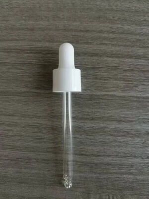 10 ml 20 ml 30 ml 50 ml weißer Tropfdrüser mit langem Rohr für Ölkosmetik