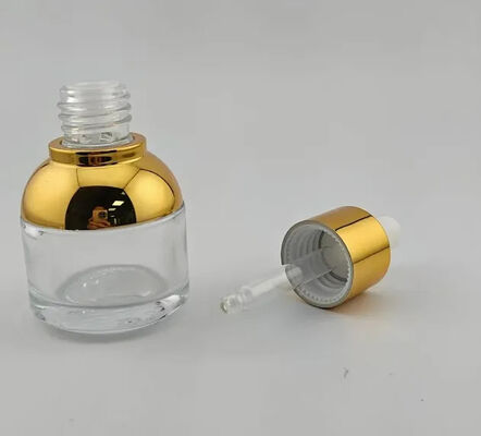 Kurze Schulterhülse Gummi-Tipp-Tropffflasche Essenz-Ätherische Ölflasche