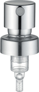 ODM K403 feine silberne Aluminiumfarbe des Nebel-Parfüm-Pumpen-Sprüher-0.10cc