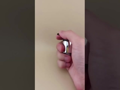 Schwarz-Silbercremepumpe K702-1 für Kosmetikflaschen