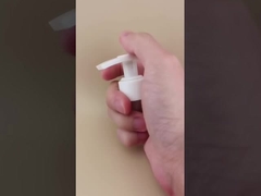 Maßgeschneiderte Hautpflege Weiße Lotion Pumpe K204-3 mit links-rechts Schloss