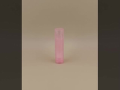 Kleine, glatte, klare, rosa Lippenbalsamverpackung für Lippenstift