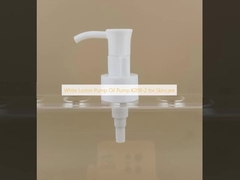 Weiße Lotionspumpe Ölpumpe K209-2 für Hautpflege
