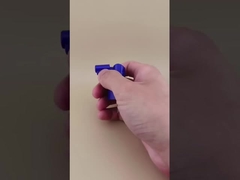 Bequemer, maßgeschneiderter blauer Mundnebel-Sprayer K310A für Medikamente