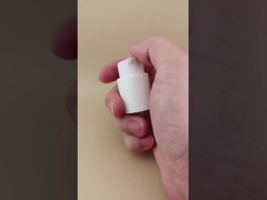 Runde, weiße Creme-Pumpe K702-8 für Kosmetikflaschen