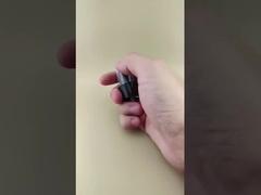 Schwarze Kunststoffcremepumpe mit Zertifikat K701-1 für Kosmetikflaschen