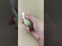 Neues Design, allmähliche Veränderung, grüne, glatte Tropfflasche K-GBL30 für Essenz