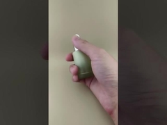 Neues Design, allmähliche Veränderung, grüne gerippte Tropfflasche K-GBL30 für Essenz