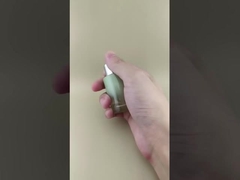 Neues Design, allmähliche Veränderung, Matcha-Grün, glatte Tropfflasche K-GBL30 für Essenz