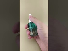 Neues Design Klares, allmähliches Farbverlauf Cyan Glatte Tropfflasche K-GBL30 für Essenz