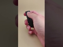 Schwarze kleine Ellipse glatte Lippenbalsam Verpackung für Lippenstift