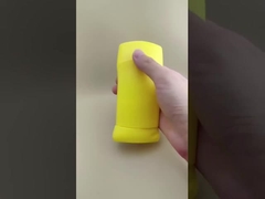 Gelbe große glatte Lippenbalsam Verpackung 2309 für Lippenstift