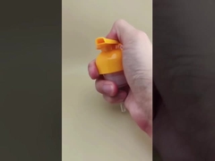 Fein gestaltete orangefarbene Plastik-Schaumpumpe für Shampoo-Flaschen