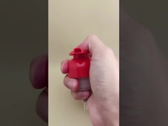 Fein gestaltete rote Plastik-Schaumpumpe für Shampoo-Flaschen