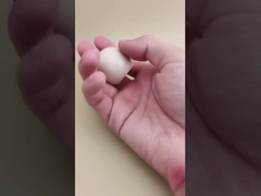 Ricewhite Plastik glatt kugelförmiges Deckel für Kosmetikflaschen