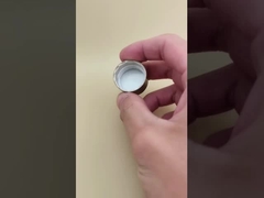 Holzkorn Plastik rund Glatte Kappe für Kosmetikflaschen