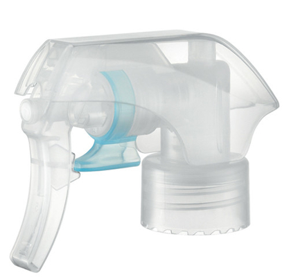 Klar weißer Triggerpumpe Sprayer K106-1 mit Schloss angepasst
