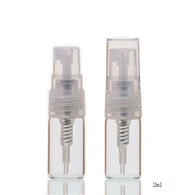 Wegwerfplastikmustergröße-Parfüm-Phiolen, K1209 ungiftiger Mini Perfume Bottle