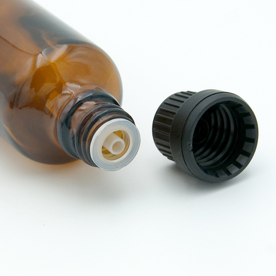 Tropfenzähler des Besetzer-offensichtlicher ätherischen Öls mit heller Beweis-Glasflasche K1013