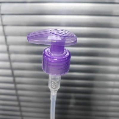 Transparente purpurrote Körper-Lotions-Pumpe verschütten nicht 1,20 - 1.50ml/T