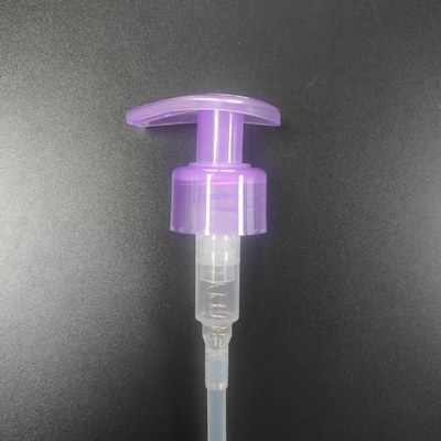 Transparente purpurrote Körper-Lotions-Pumpe verschütten nicht 1,20 - 1.50ml/T