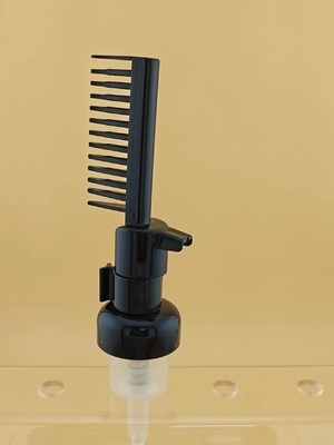 30mm PP Haarkamm Schaumpumpe 2 in 1 für Haustier Haarpflege Schaumpumpe