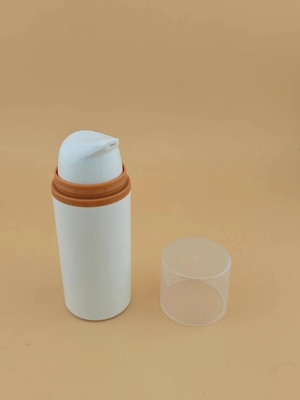 Plastik PP Leere 15ml 30ml 50ml Kosmetische Luftlose Pumpe Lotion Serum Flasche