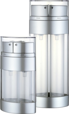 Zwei Düsen Doppel Düse / Kopf Luftlose Flasche Gesichtscreme Luftlose Pumpenröhre