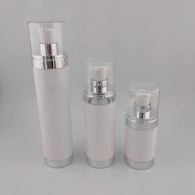 Luftlose Pumpenflasche mit glänzender Oberfläche und ISO-zertifizierte Nachfüllflasche