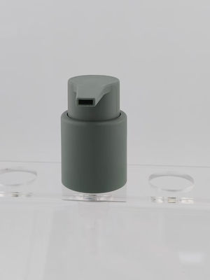 28/410 Kunststoffgrüne Matte Clip Handschraubcreme Lotion Pumpe für Flasche