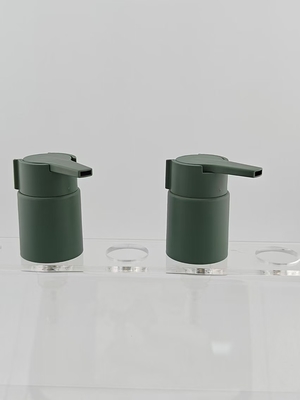 28/410 Kunststoffgrüne Matte Clip Handschraubcreme Lotion Pumpe für Flasche