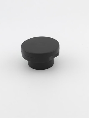 Schwarze 24 mm Flip-Lad 24-410 Flip-Top-Kappe aus Kunststoff für die Abgabe von Flaschen