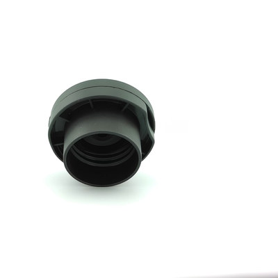 Schwarze 24 mm Flip-Lad 24-410 Flip-Top-Kappe aus Kunststoff für die Abgabe von Flaschen