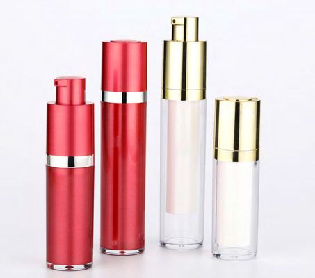 Plastik-PP-Leere 10 ml 15 ml Kosmetische Luftlose Pumpe Lotion Serum Flasche