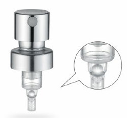 ODM K403 Feine Nebel Parfüm Pumpe Sprayer 0,10cc Aluminium Silber Farbe