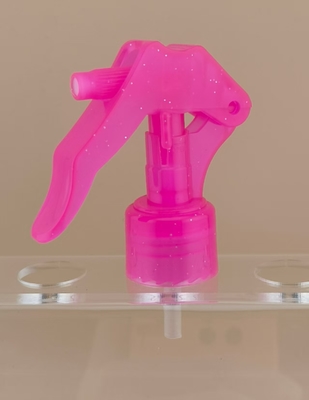 ISO9001/ISO14001 Zertifizierung Dunkelrosa Kunststoff-Mini-Trigger-Sprayer K603-1 für Friseurflaschen