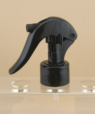 K604-1 Mini-Trigger-Sprayer aus schwarzem Kunststoff, ISO9001/ISO14001 zertifiziert und geeignet für die Friseur